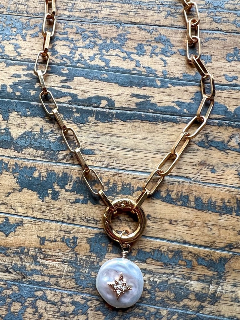 Pearl Star Necklace
